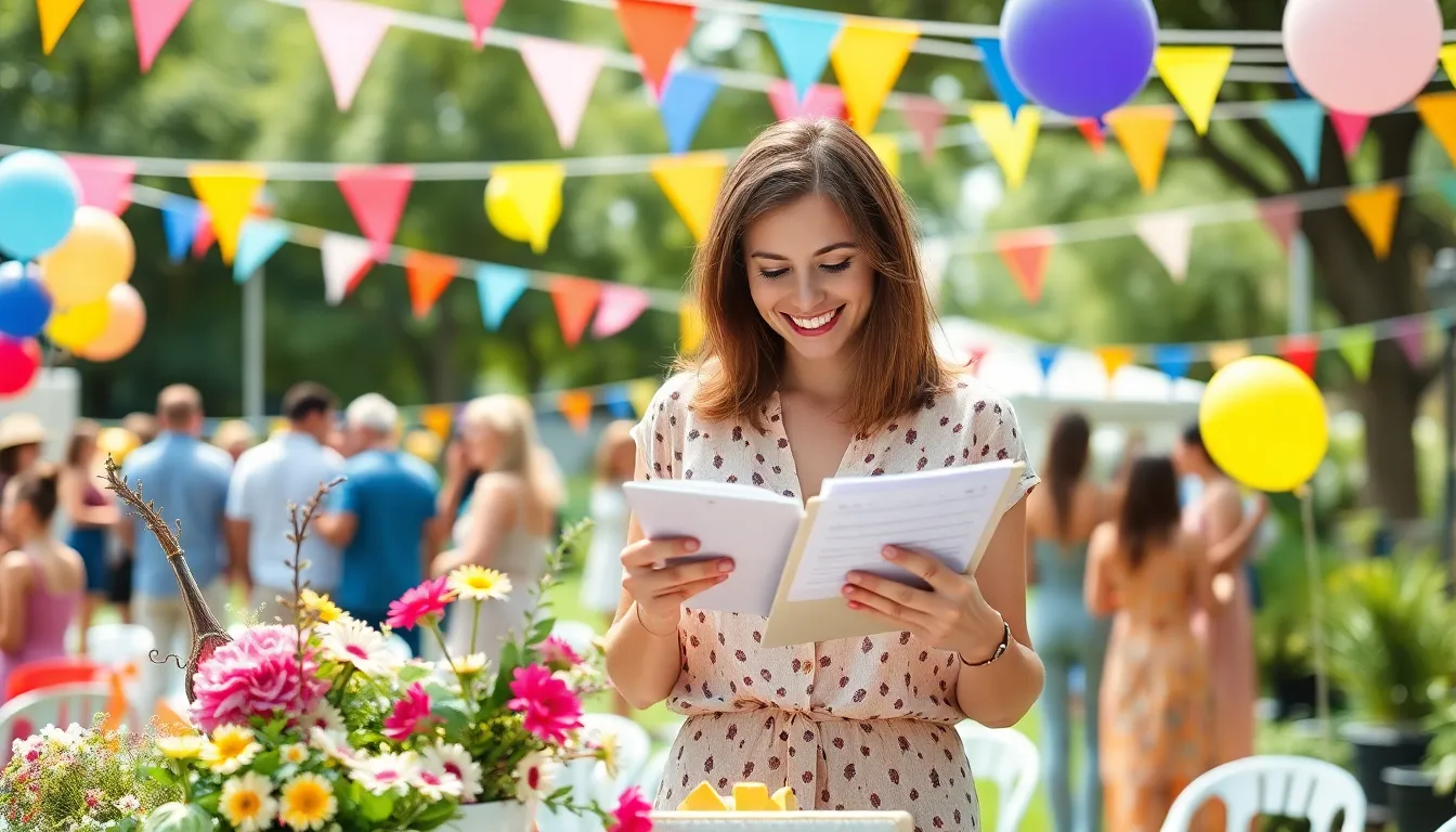 Celebration planning services